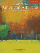 American Art Songs Vocal Solo & Collections sheet music cover